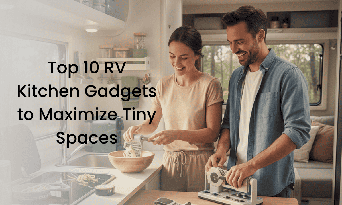Top 10 RV Kitchen Gadgets to Maximize Tiny Spaces