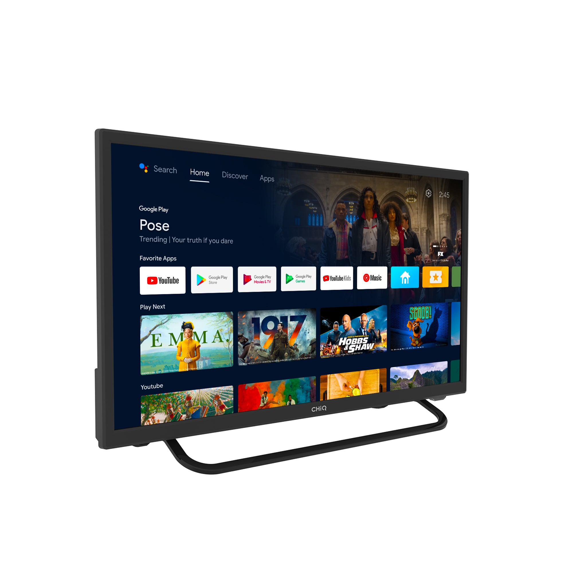 CHiQ 24" Caravan Smart Android TV HD Bluetooth Built-in Chromecast – RV Online