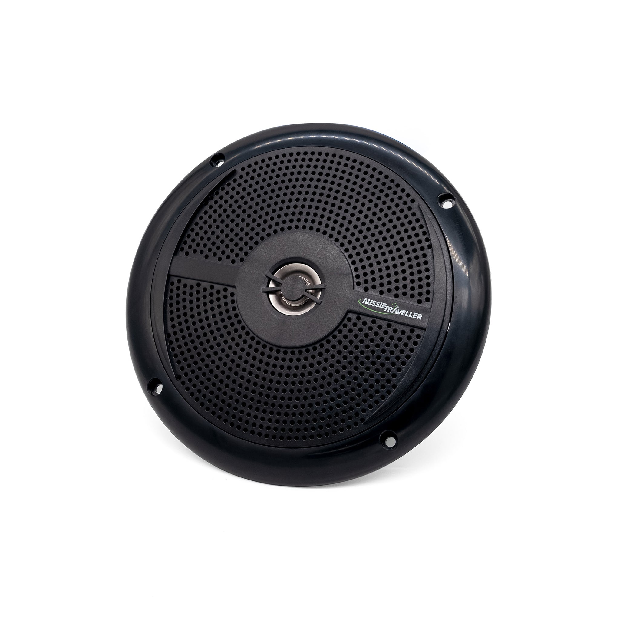 Aussie Traveller 6.5" Two-Way Slimline Speakers Black