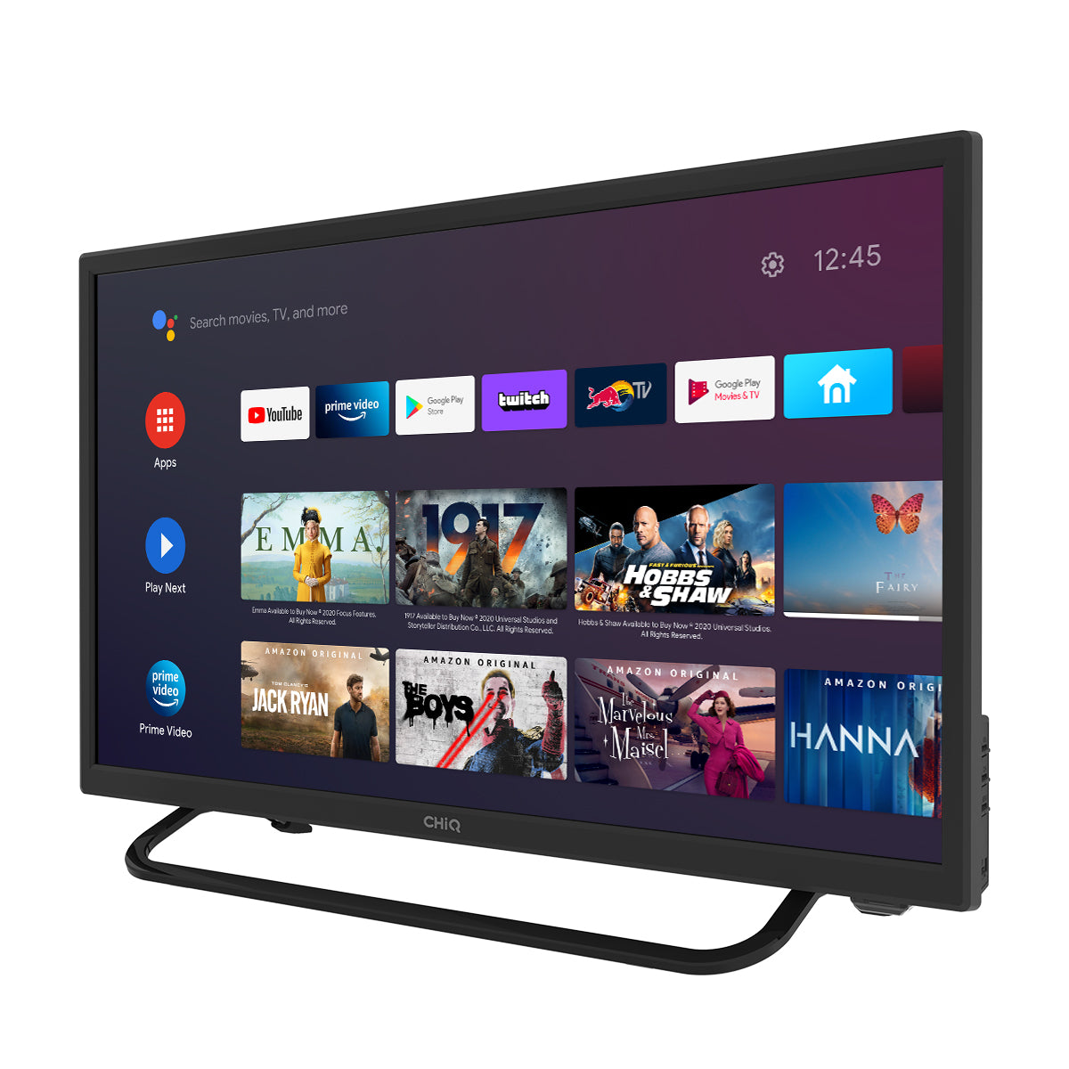CHiQ 24" Caravan Smart Android TV HD Bluetooth Built-in Chromecast – RV Online
