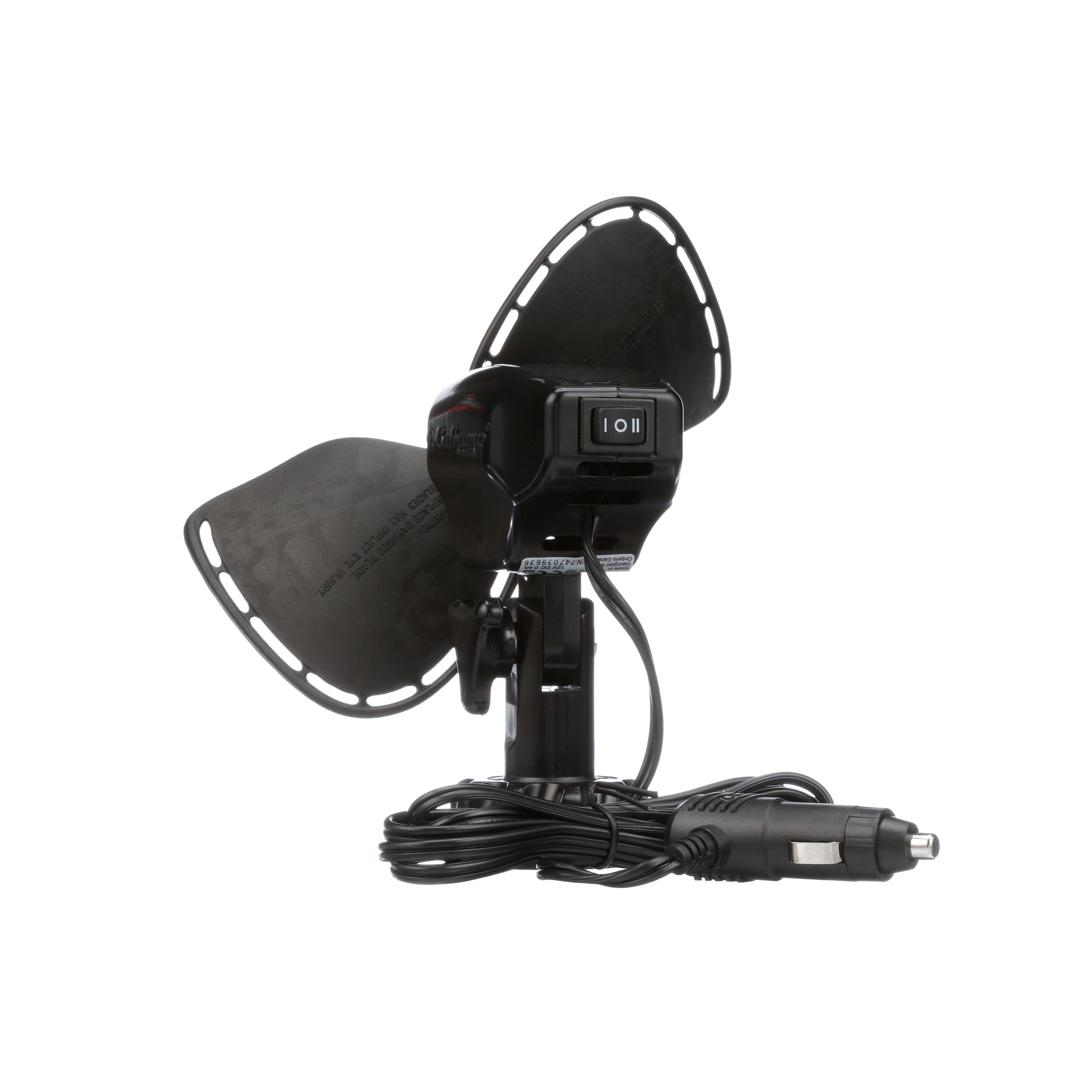 TRA - 12V Ultimate 747 Caravan RV Fan Black
