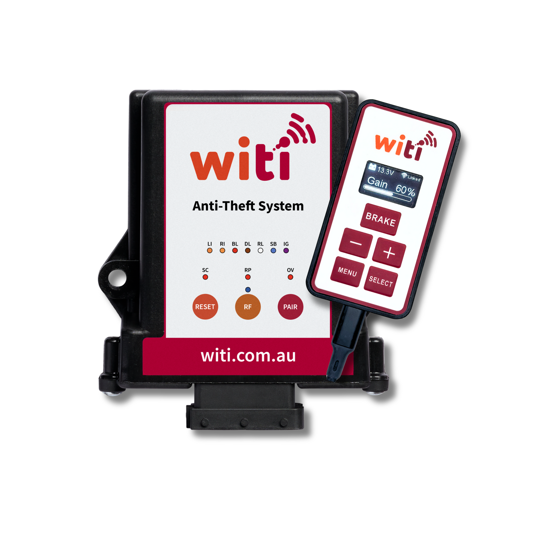WiTi Anti-Theft and Brake Controller Bundle