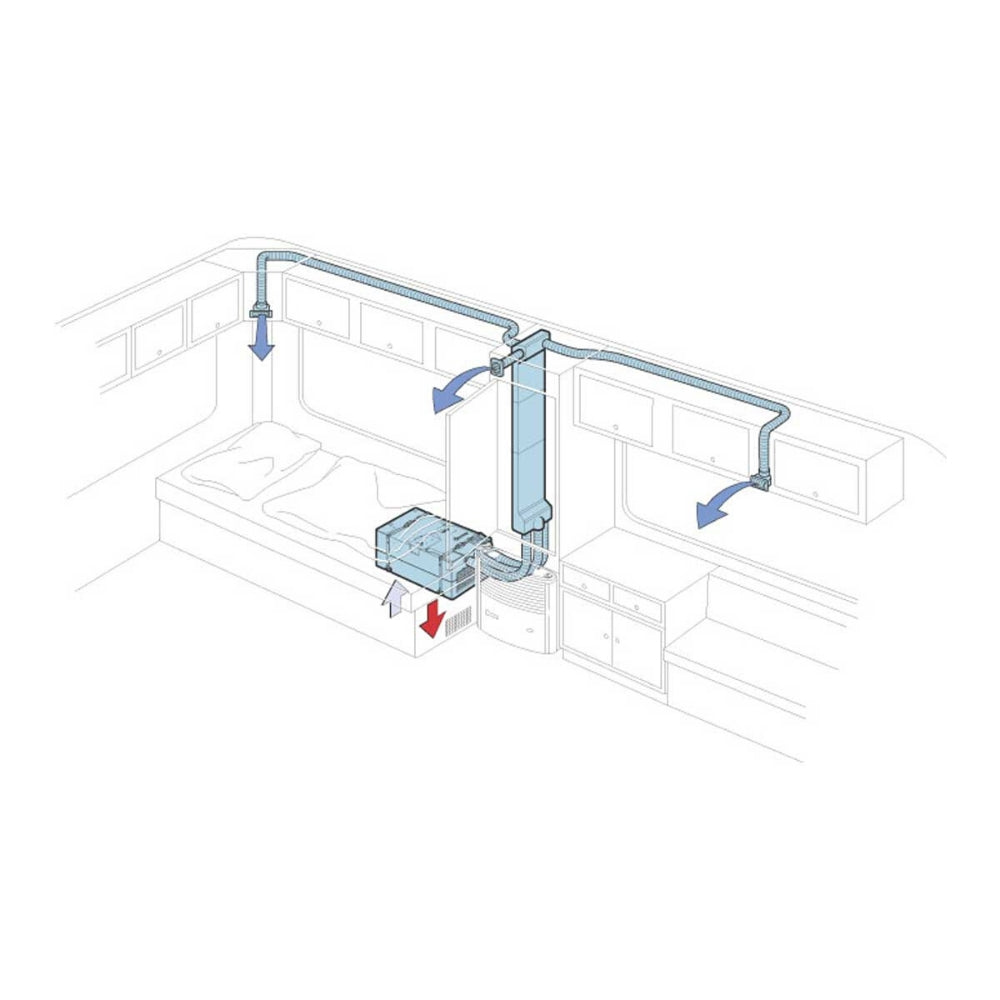 Truma - Saphir - Reverse Cycle Airconditioner - Under Bunk - Kit - Sample 3 - RV Online