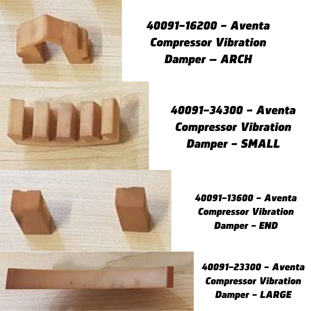 Truma Aventa Compressor Vibration Dampers Kit