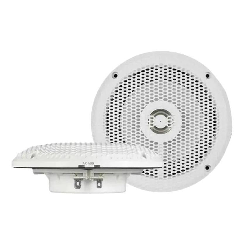 AXIS 5” 200W 2-Way 25mm Deep Ultra Slim Waterproof Marine Speaker White Pair