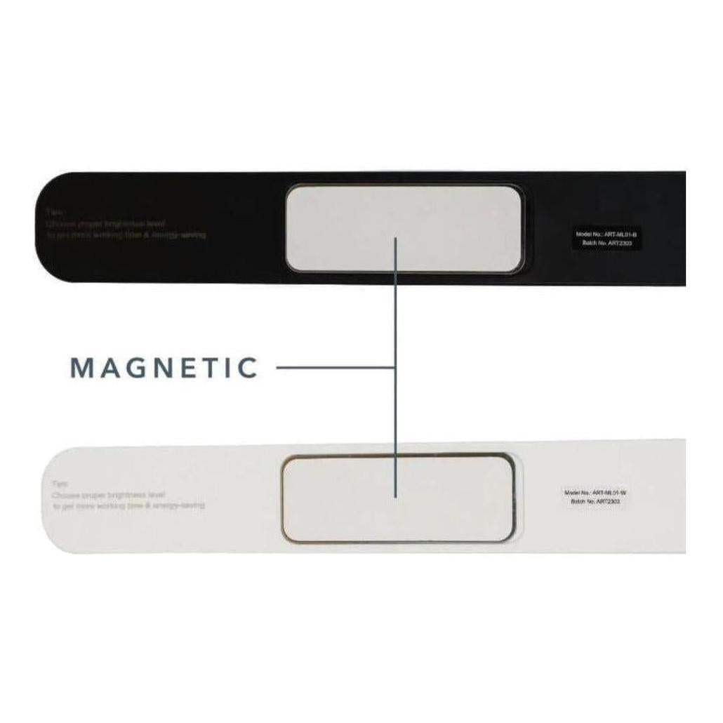 Apollo LED Rechargeable Sensor Light With Magnetic Base Black