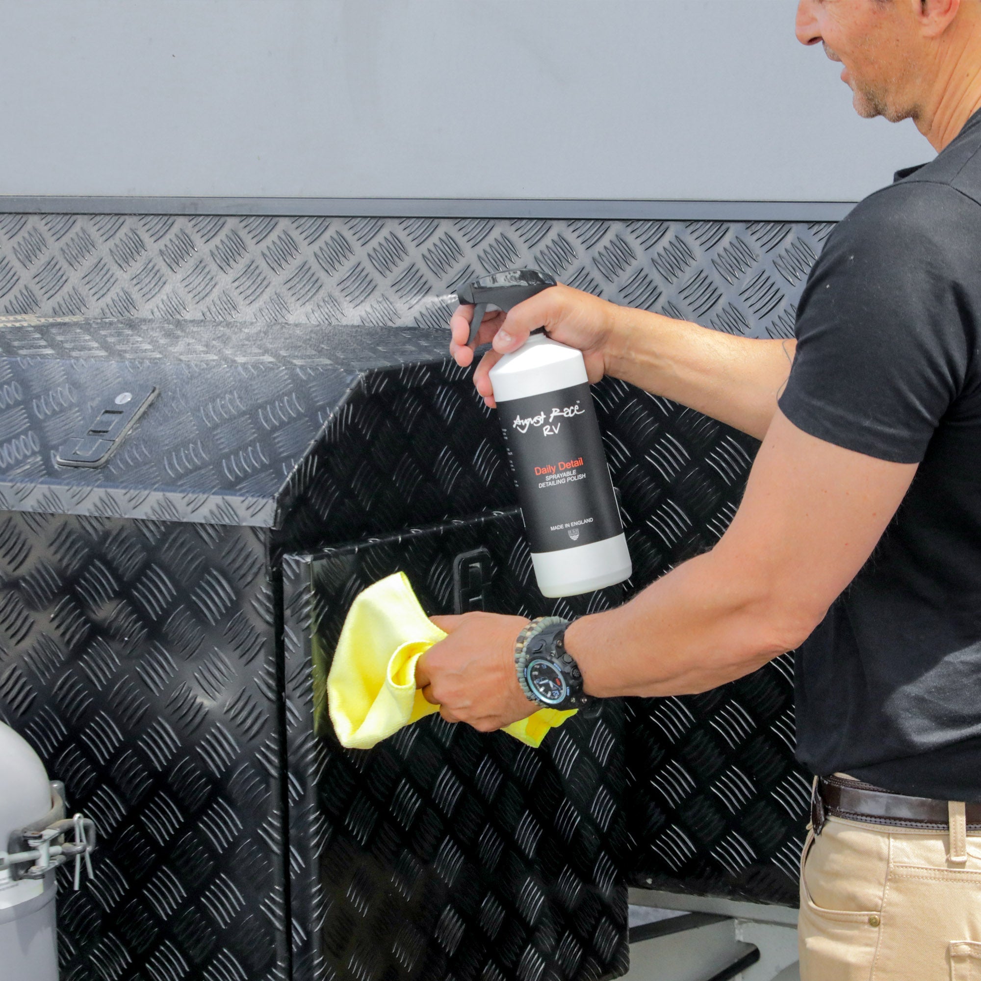 August Race RV Quick Detailer Spray Polish 1 Litre