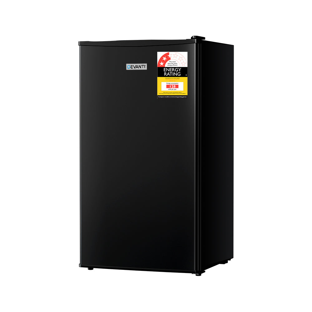 Devanti 95L Bar Fridge Black - RV Online