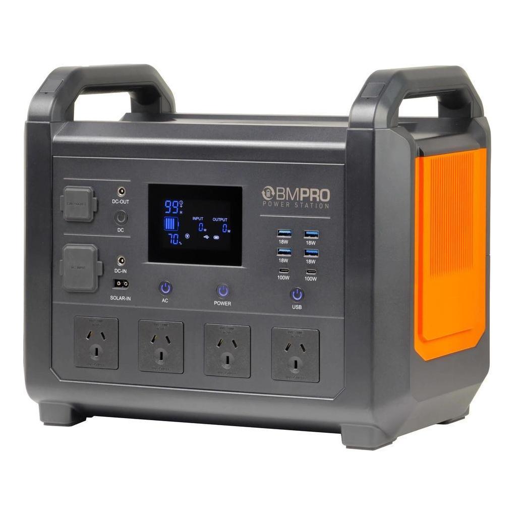 BMPRO Portable Lithium Life Power Station 120AH