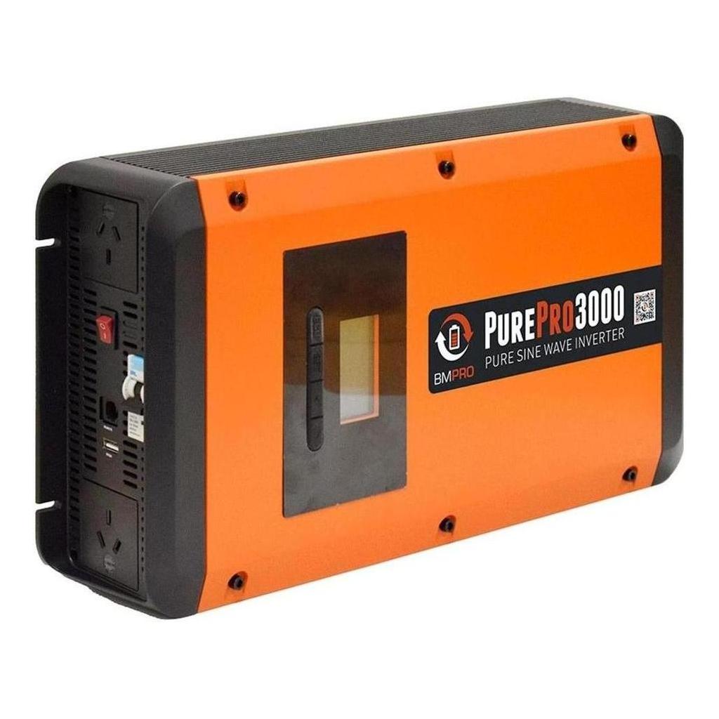 BMPRO Pure Pro Pure Sine wave 3000W Inverter with Remote Screen