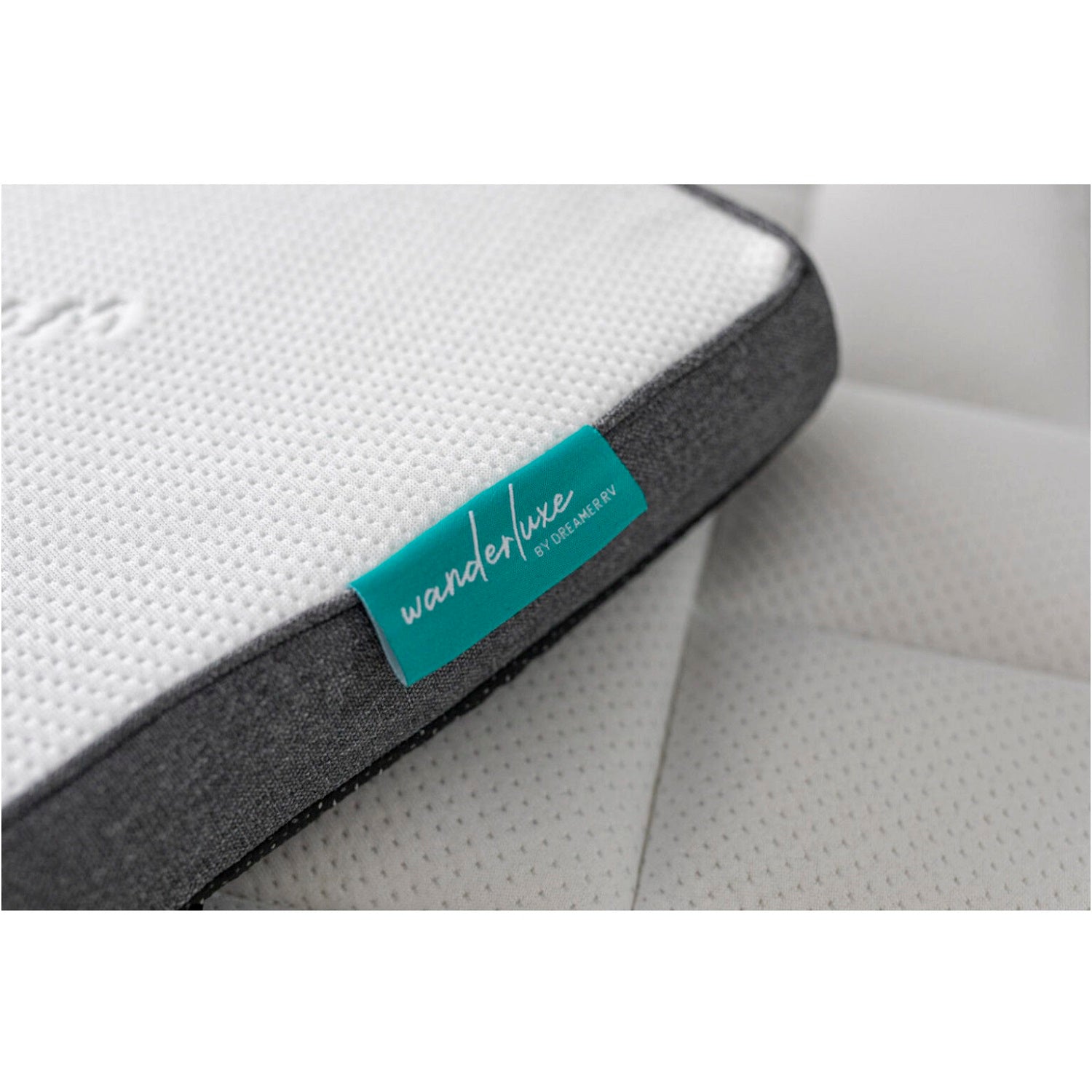 Wanderluxe Caravan Mattress Topper Bunk 1 Single 660 x 1770 x 50mm