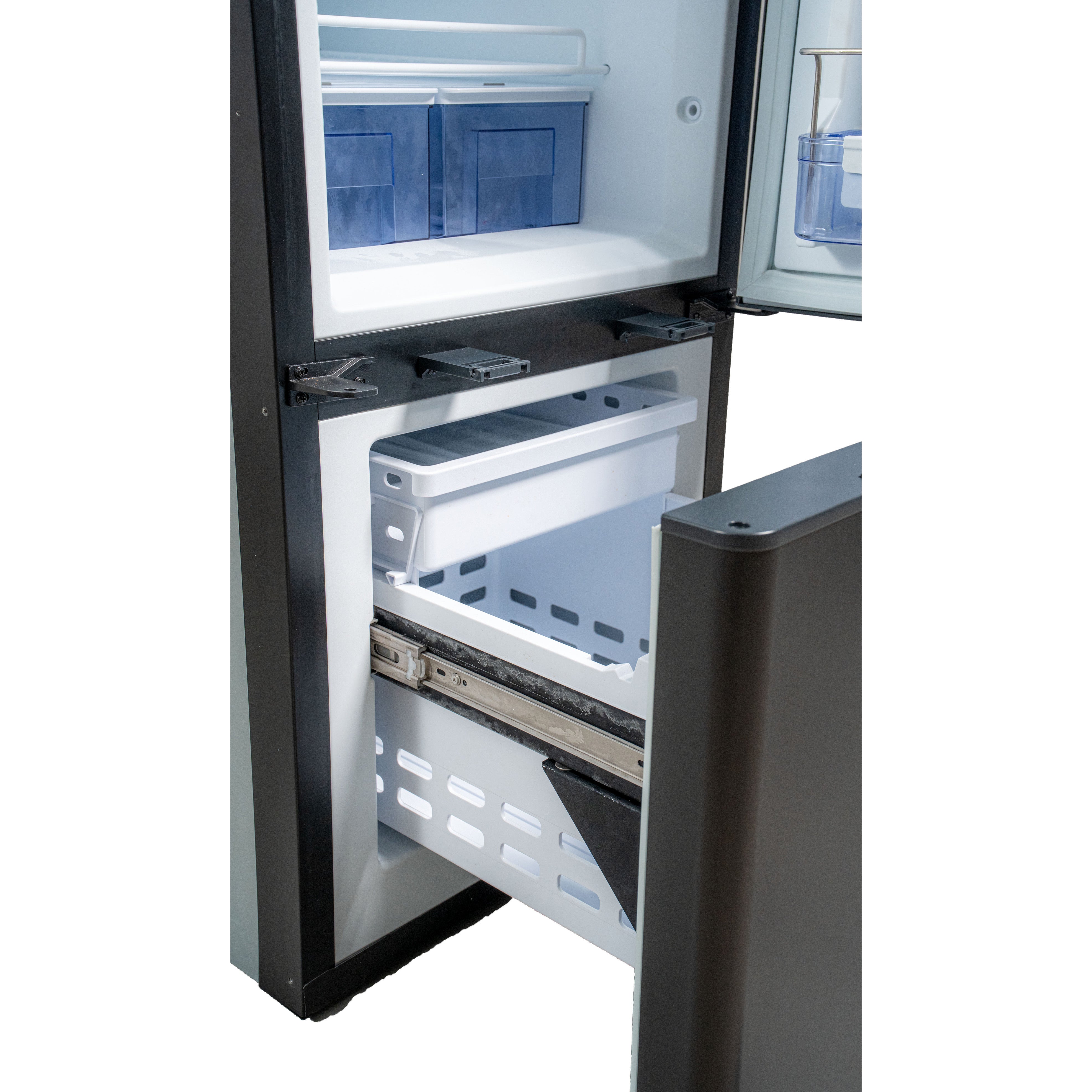myCOOLMAN 250L DZ Upright Compressor Fridge & Freezer