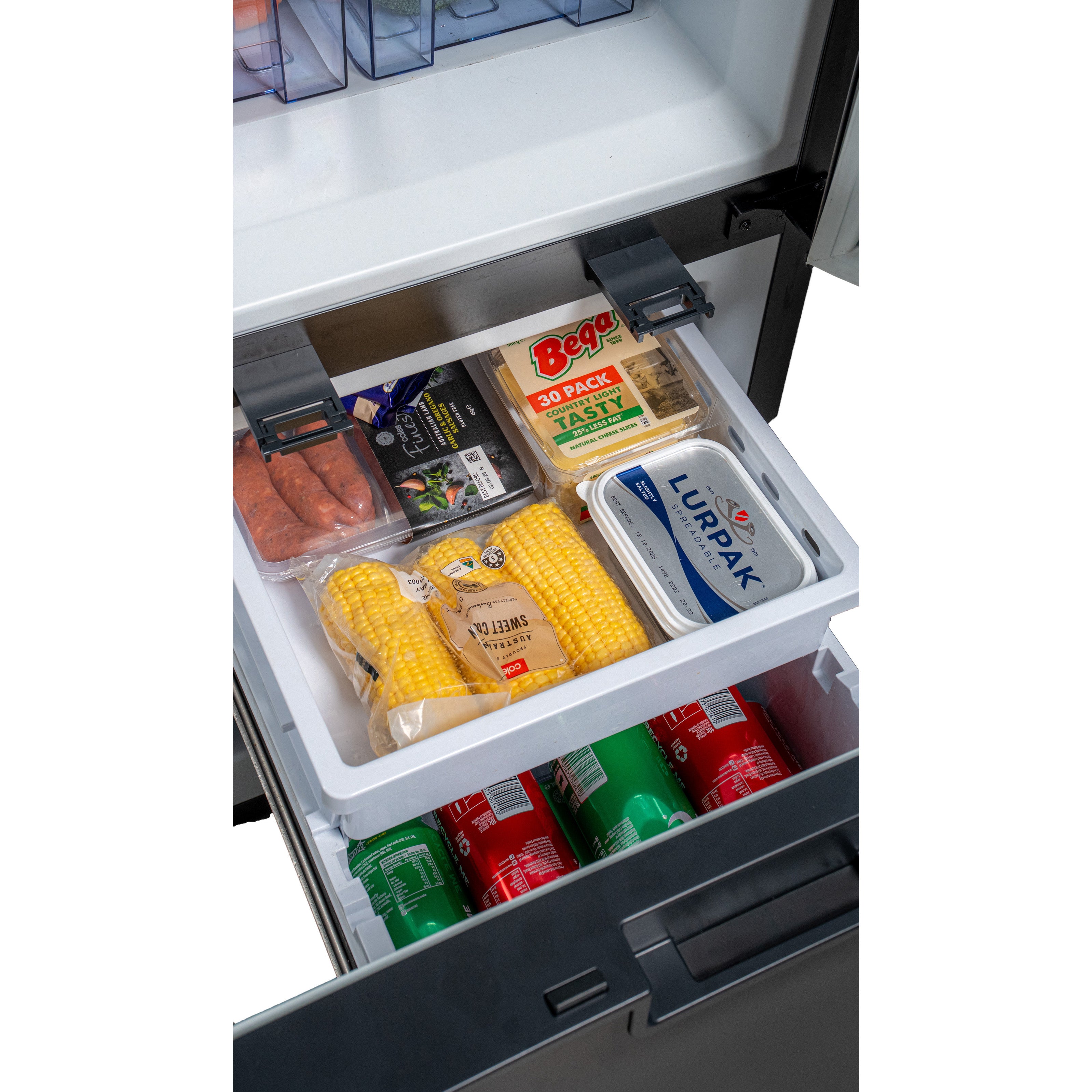 myCOOLMAN 205L DZ Upright Compressor Fridge & Freezer