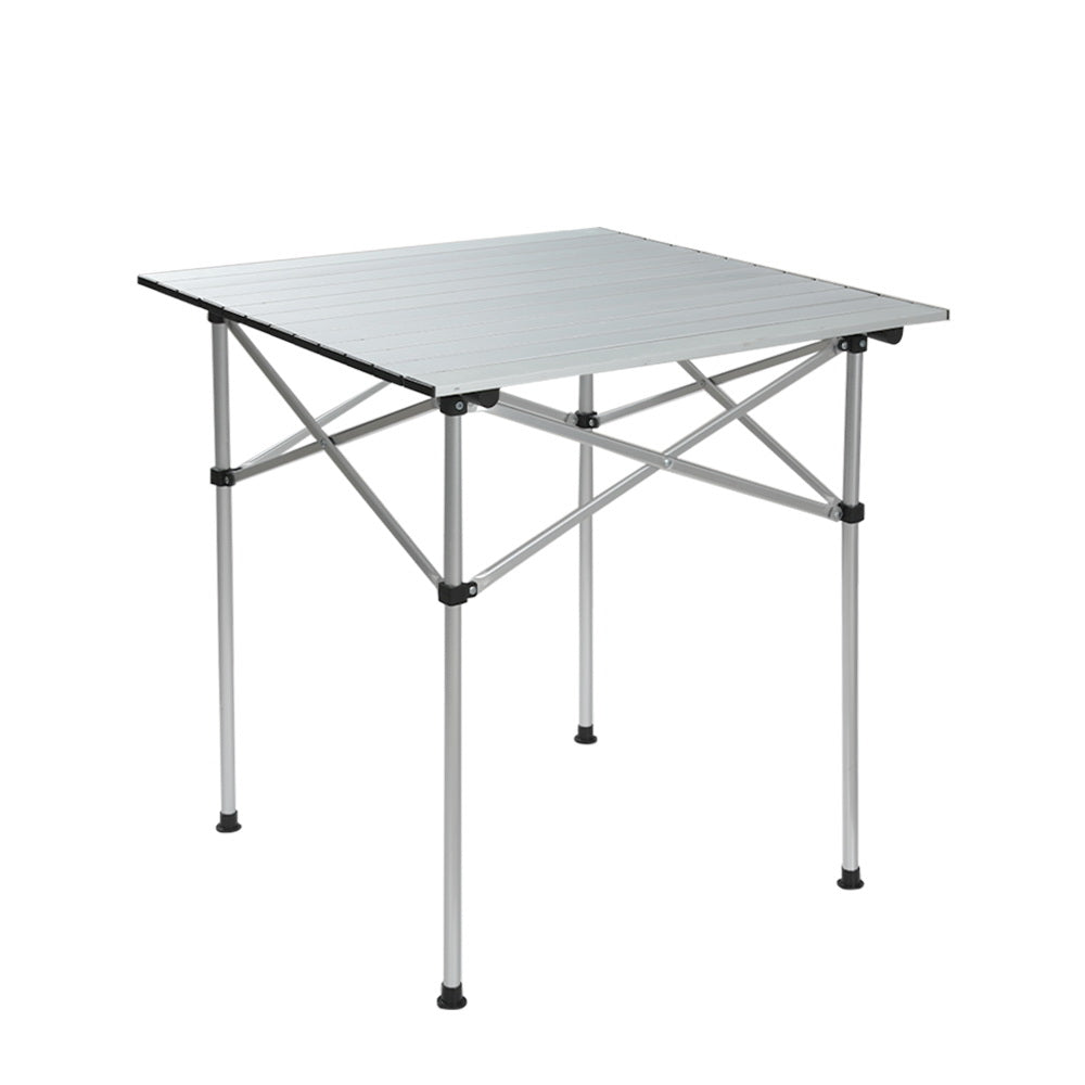 Weisshorn Folding Camping Table 70CM Aluminium - RV Online