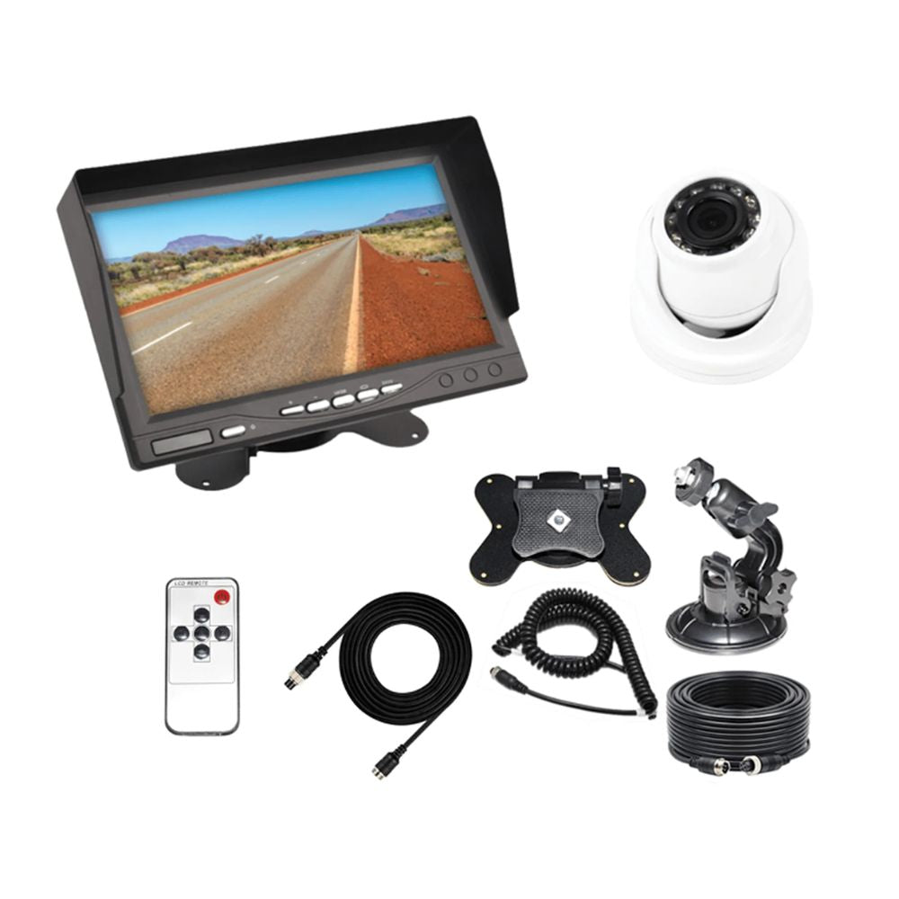 Aussie Traveller Camera Rear View Eyeball Kit White ATRV - Single – RV Online