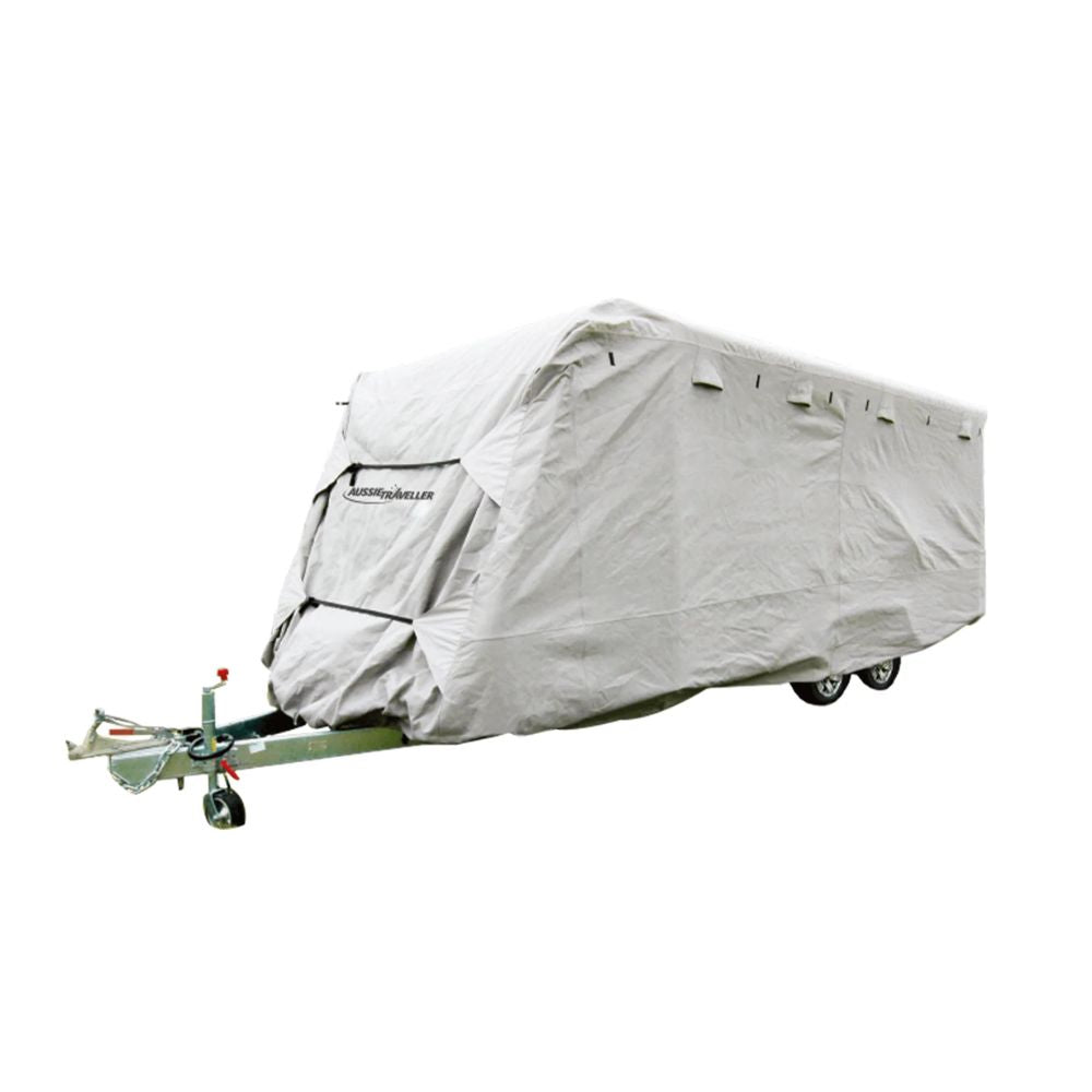 Aussie Traveller Caravan Cover 14'-16' Grey-RV Online
