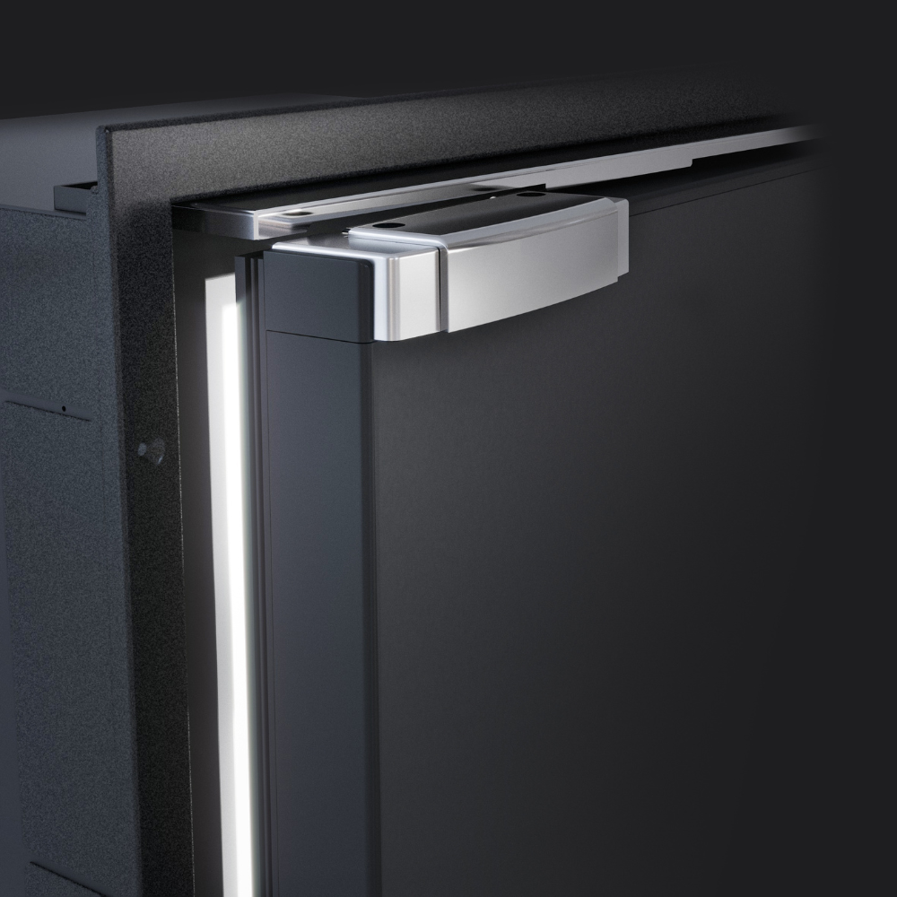 Vitrifrigo Chromelock Upright Fridge/Freezer 90L - RV Online
