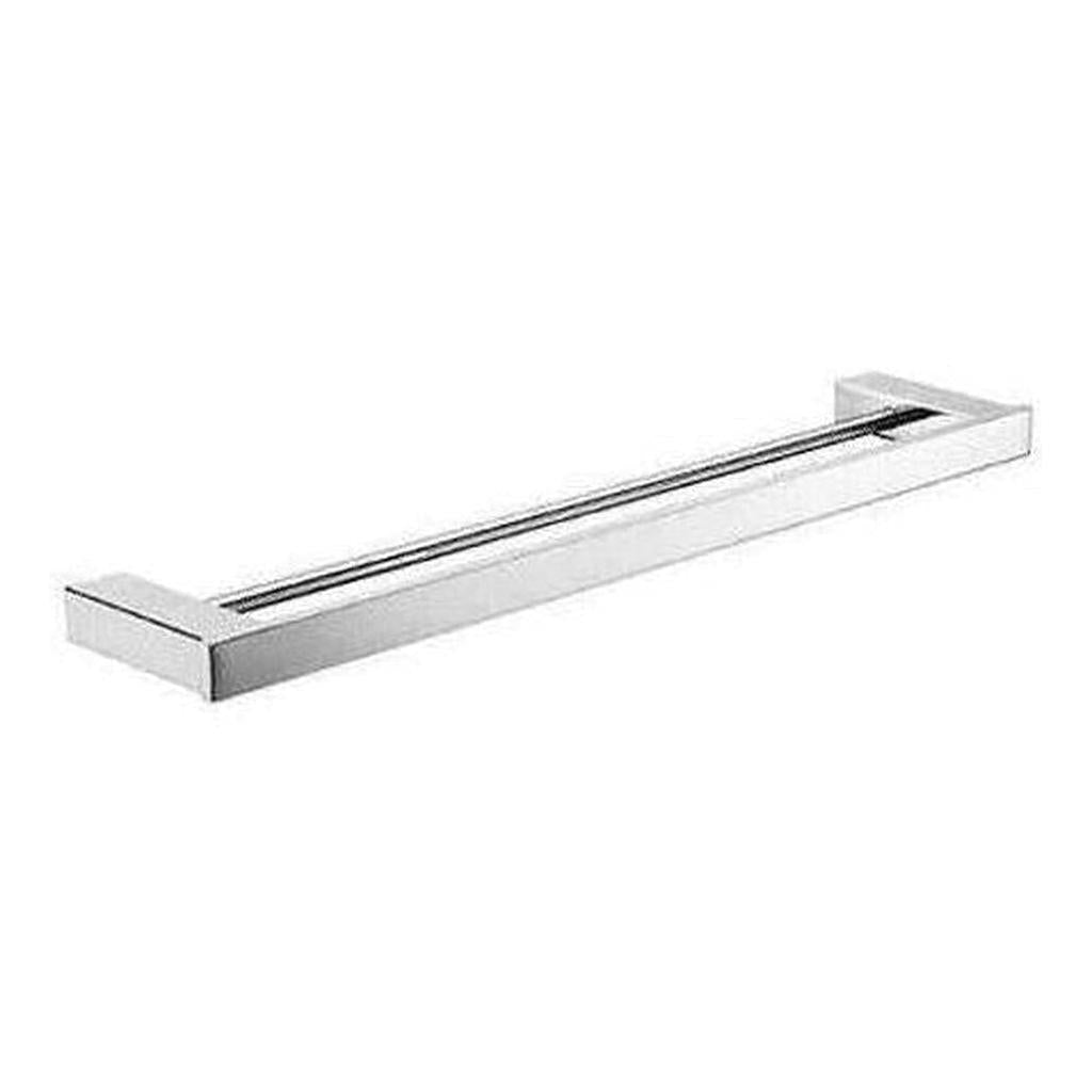 Chunky Double Towel Rail 600mm Chrome