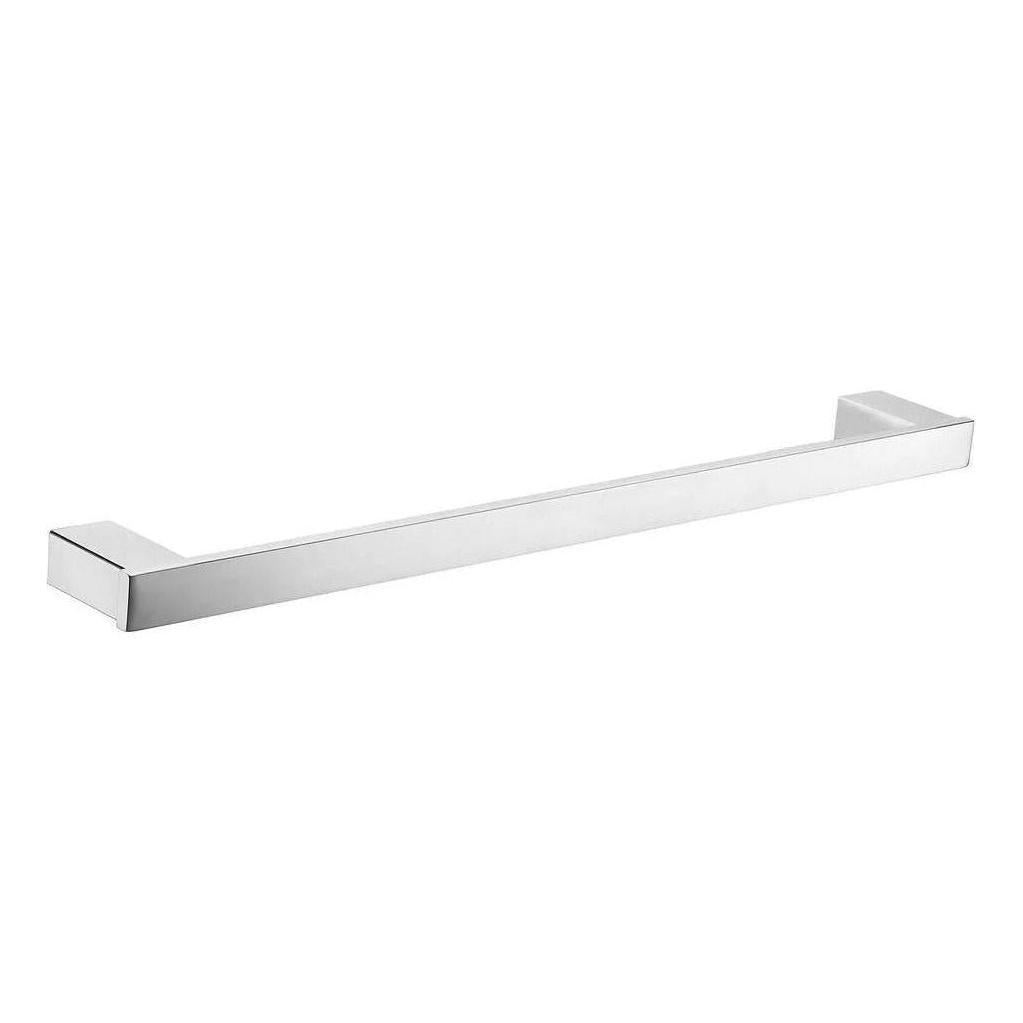 Chunky Single Towel Rail 600mm Chrome