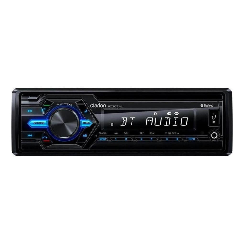 Clarion FZ307AU Stereo / Radio Head Unit Short-Body Bluetooth MP3 WMA USB SD iPod iPhone