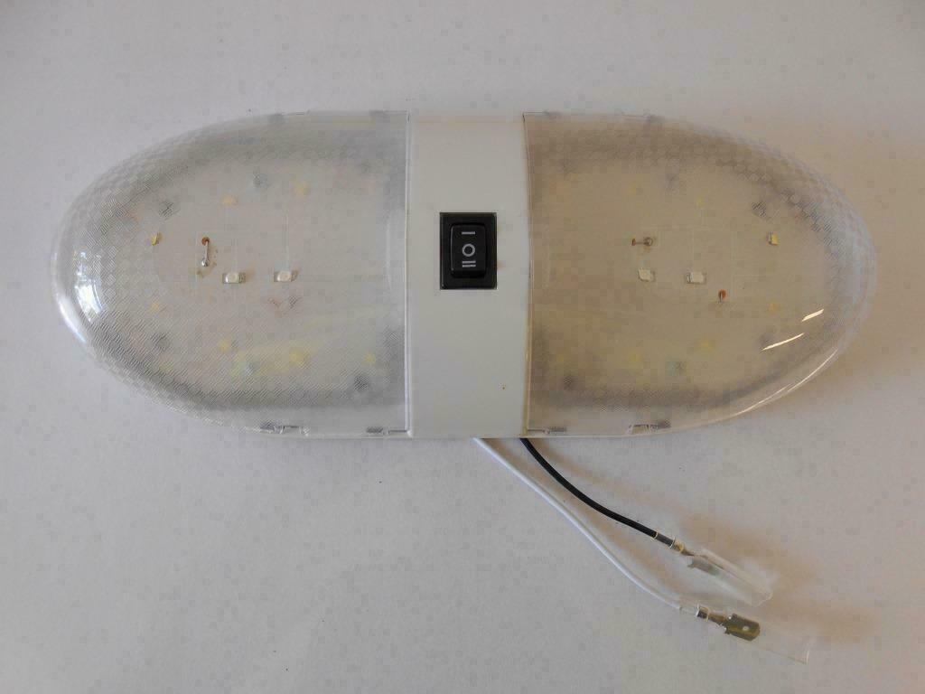 Jayco LED Oval Light 12V Dual - RV Online
