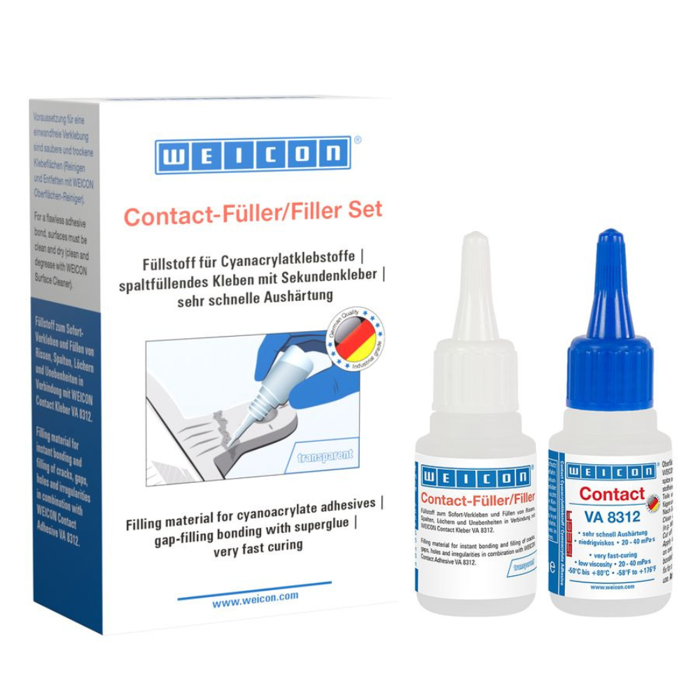 WEICON Contact-Filler Set Transparent
