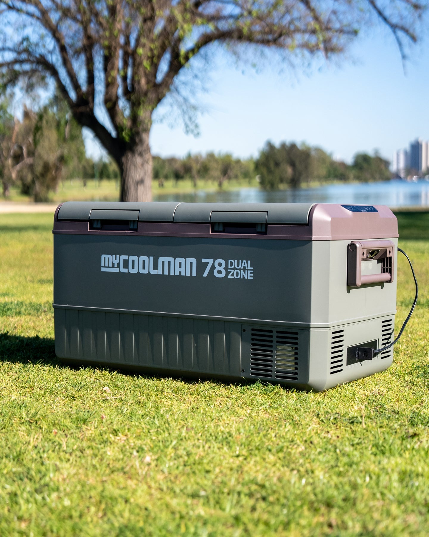 myCOOLMAN 78 Portable Fridge / Freezer Recreational Series Dual Zone