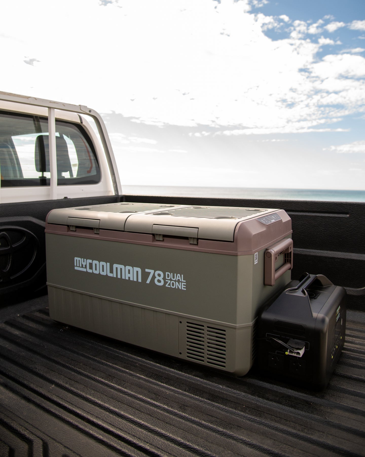 myCOOLMAN 78 Portable Fridge / Freezer Recreational Series Dual Zone