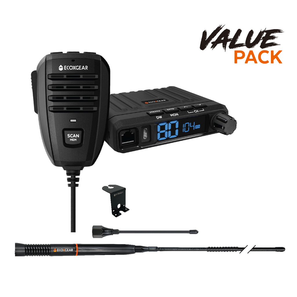 EcoXGear ECOXTALK EXG1000 UHF Super Compact Pack - RV Online