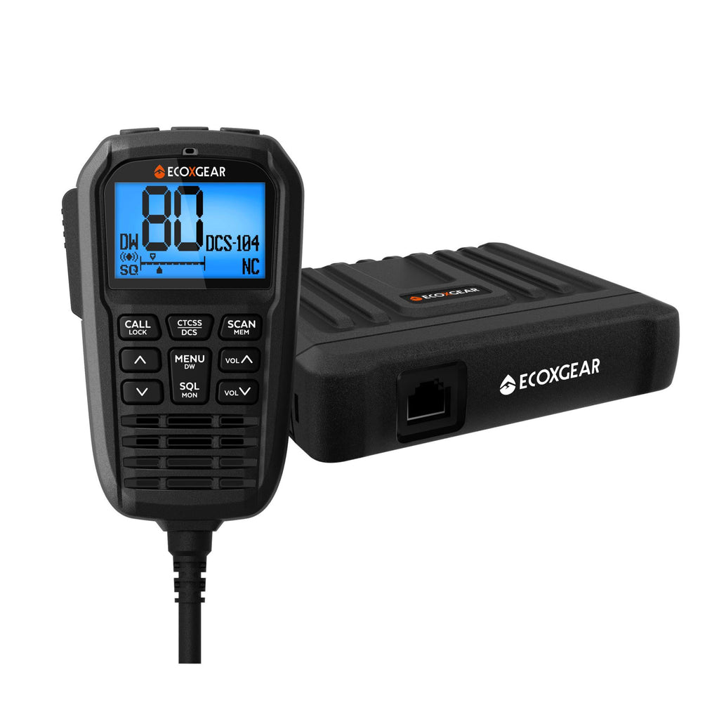 EcoXGear ECOXTALK EXG3000 UHF CB Mount Radio 5W - RV Online
