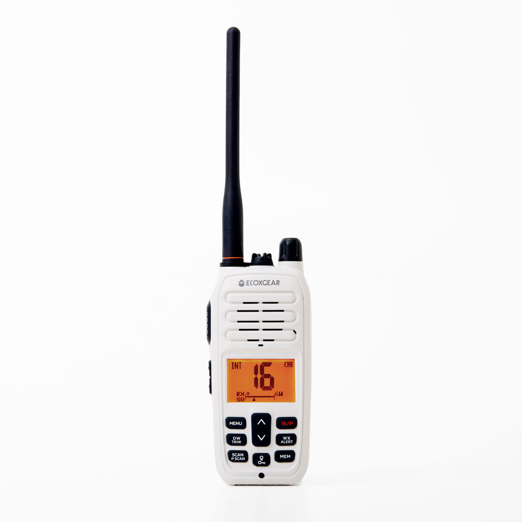 EcoXGear EXM600 VHF Marine Radio 6W