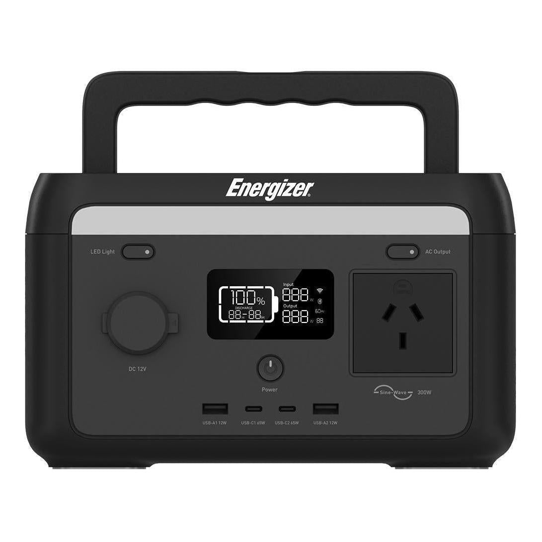 Energizer Peak 300 Portable Power Station 17AH - 204.8Wh