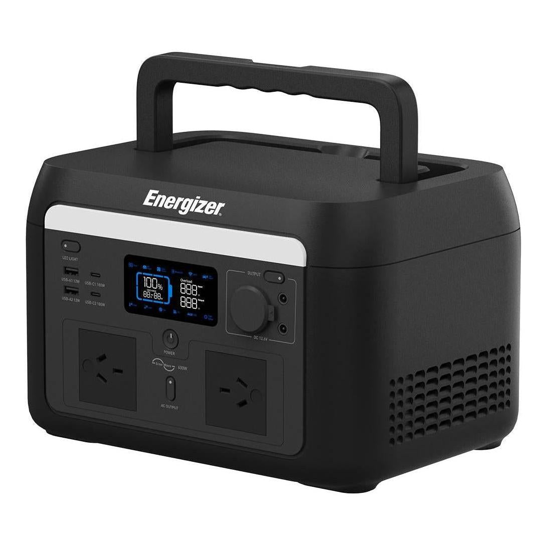 Energizer Peak 600 Portable Power Station 42.6AH - 516Wh