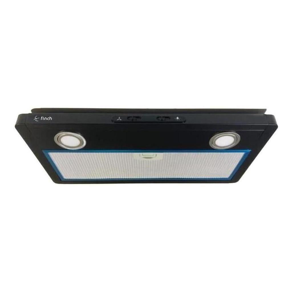 Finch 12V Rangehood Twin LED Black