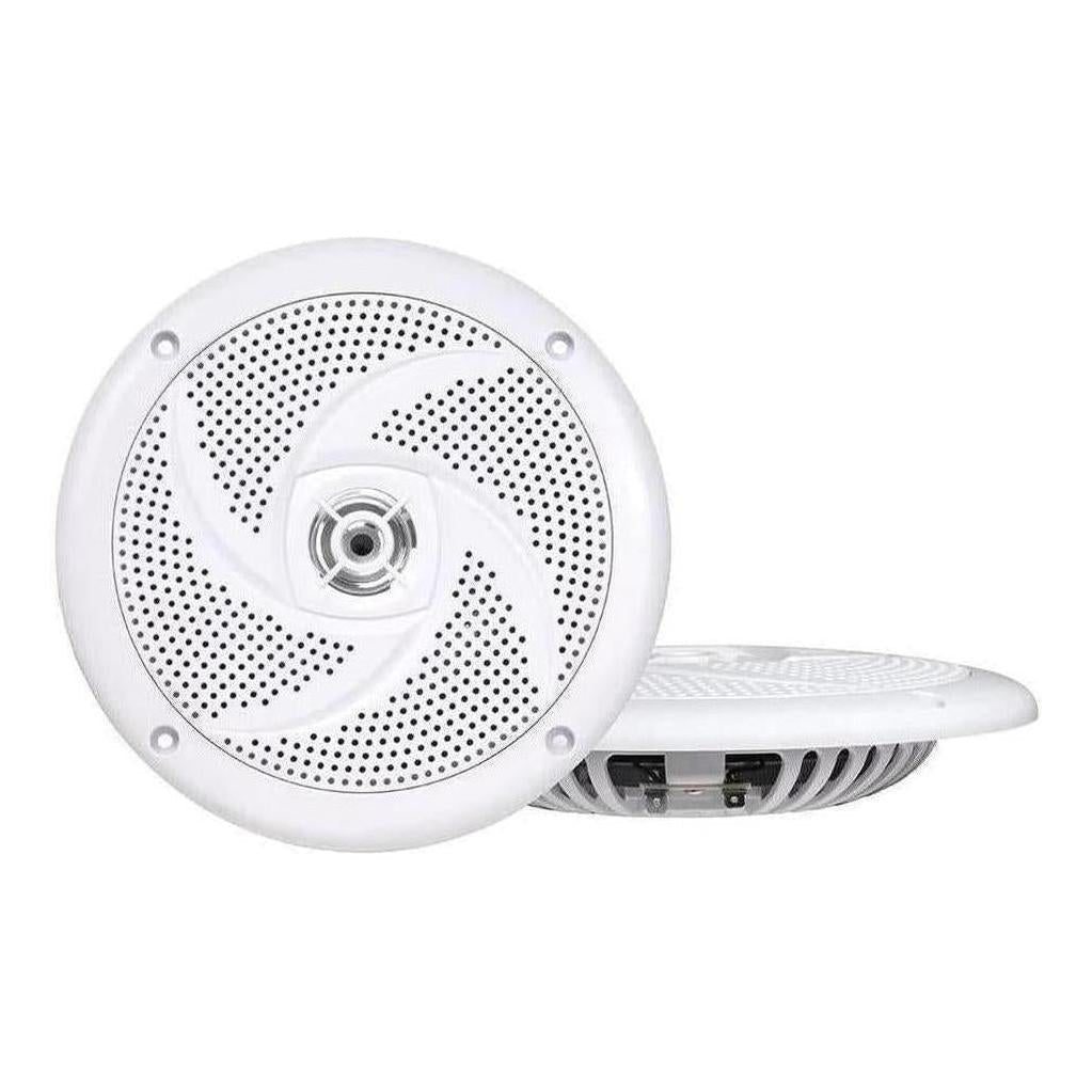 Finch 6.5" Low Profile 60W Slimline Speakers White 1 pair