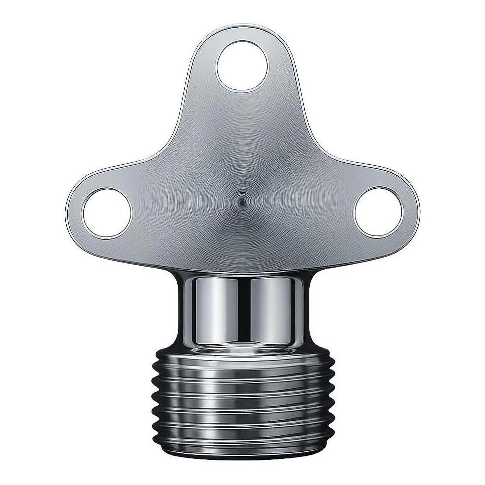 Finch A frame 1/2 Female Tap Fixing Back Plate Elbow Chrome