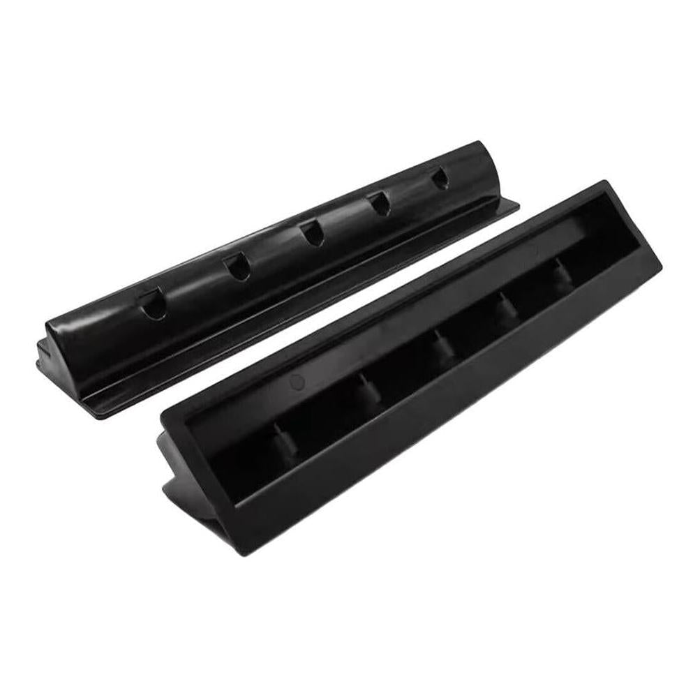 Finch ABS Solar Panel Mounting Brackets Black Pair.