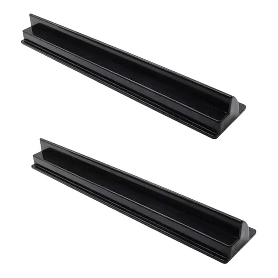 Finch ABS Solar Panel Mounting Brackets Black Pair.