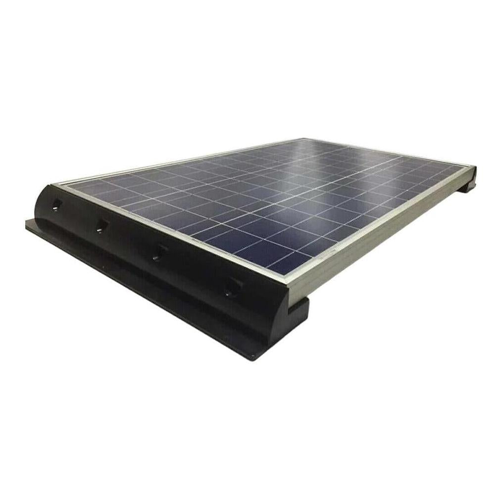 Finch ABS Solar Panel Mounting Brackets Black Pair.