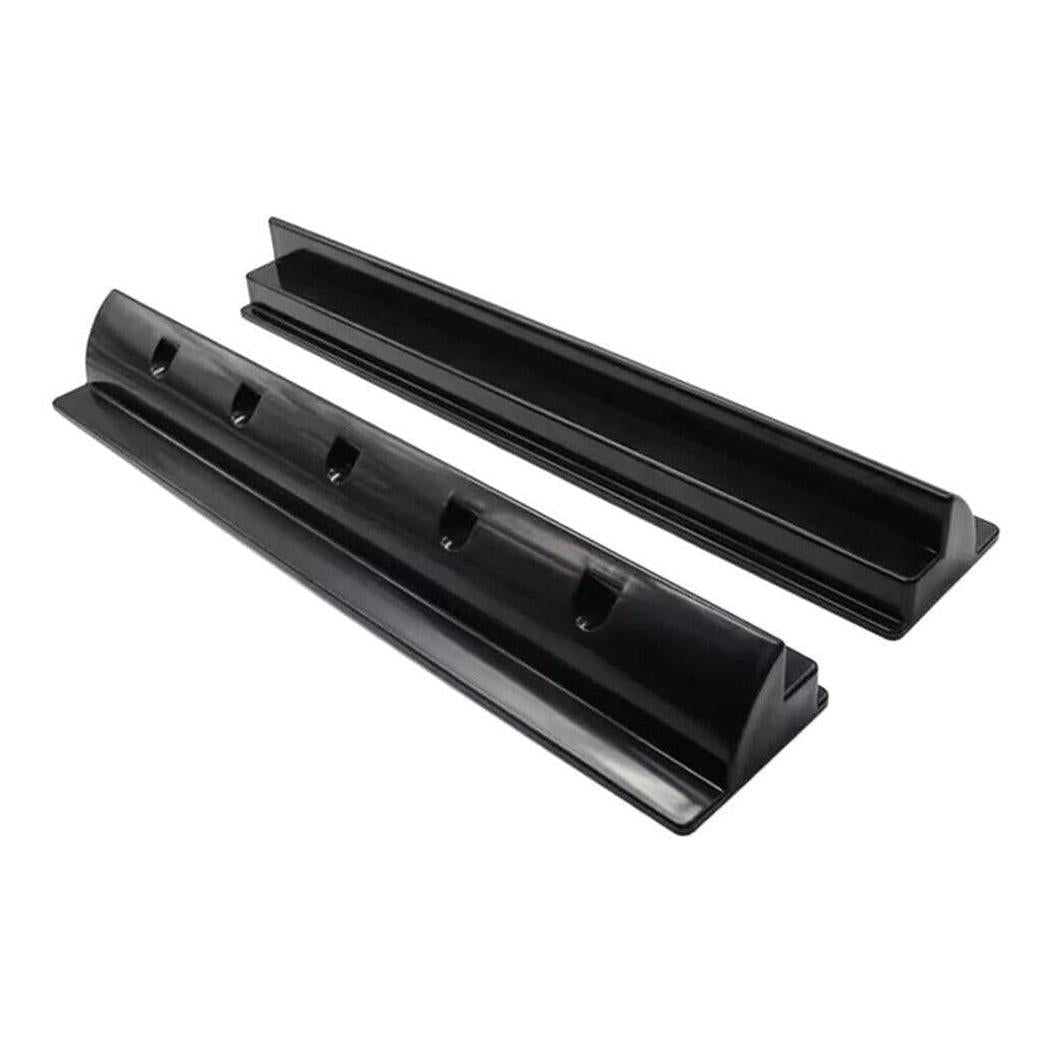 Finch ABS Solar Panel Mounting Brackets Black Pair.