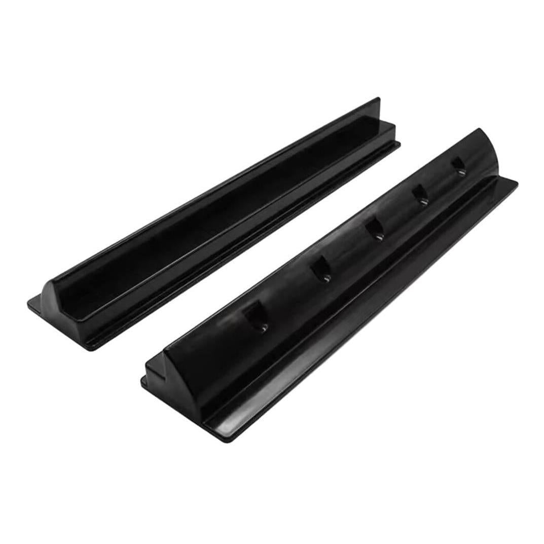 Finch ABS Solar Panel Mounting Brackets Black Pair.