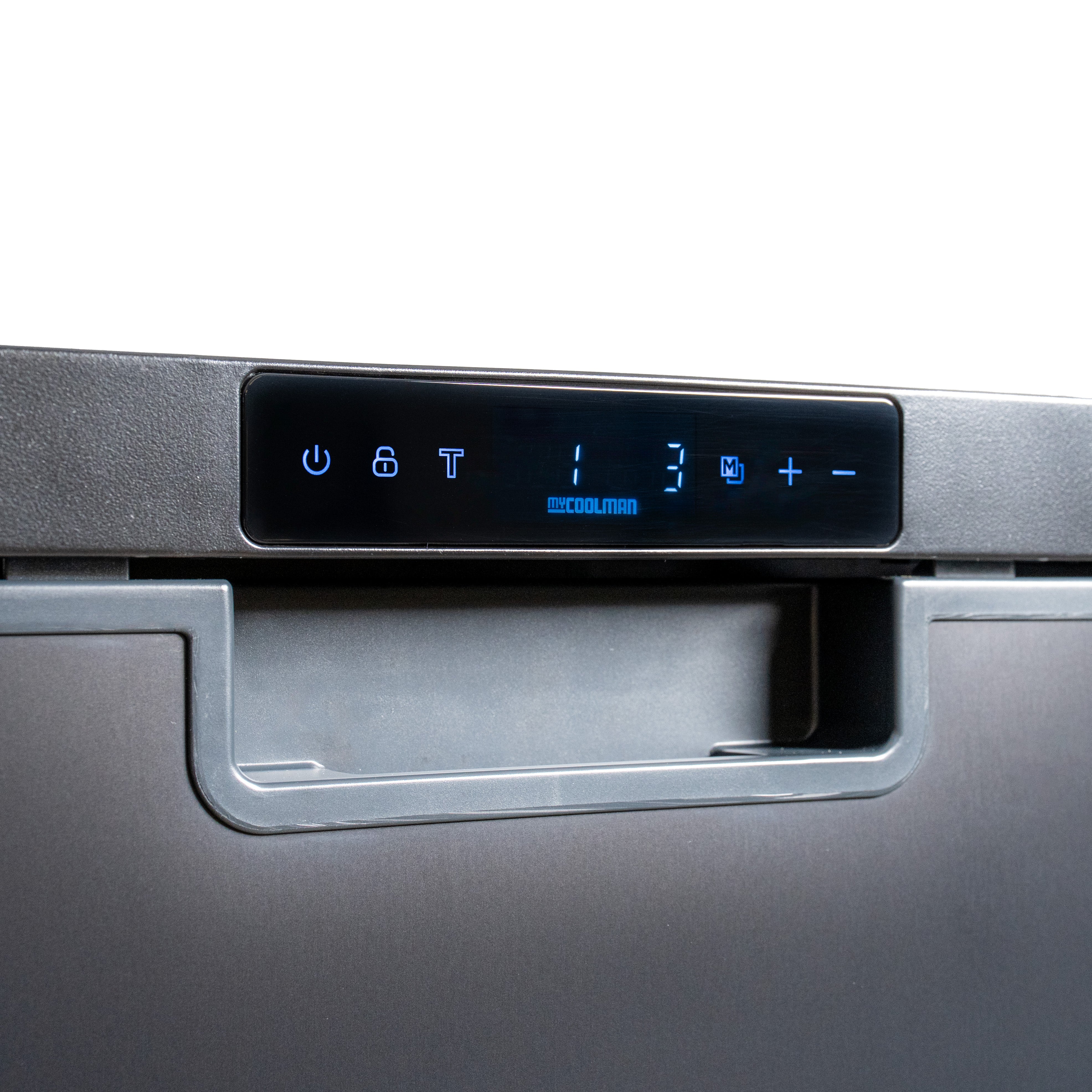 myCOOLMAN 250L DZ Upright Compressor Fridge & Freezer