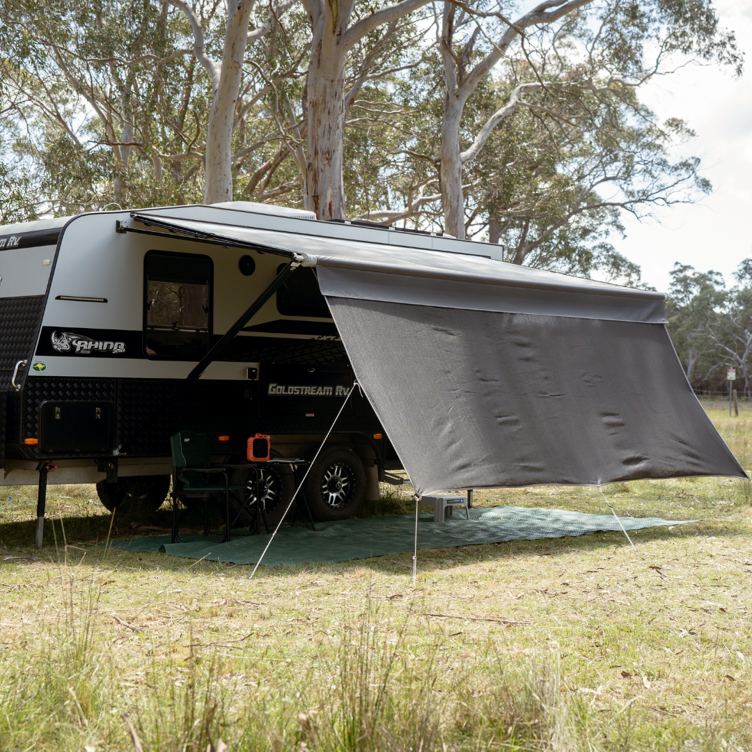 Supex - Long Wall Privacy Screen - Black