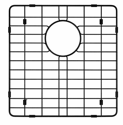 Henley Sink Basin Protector Grid 300 - Stainless Steel Matte Black