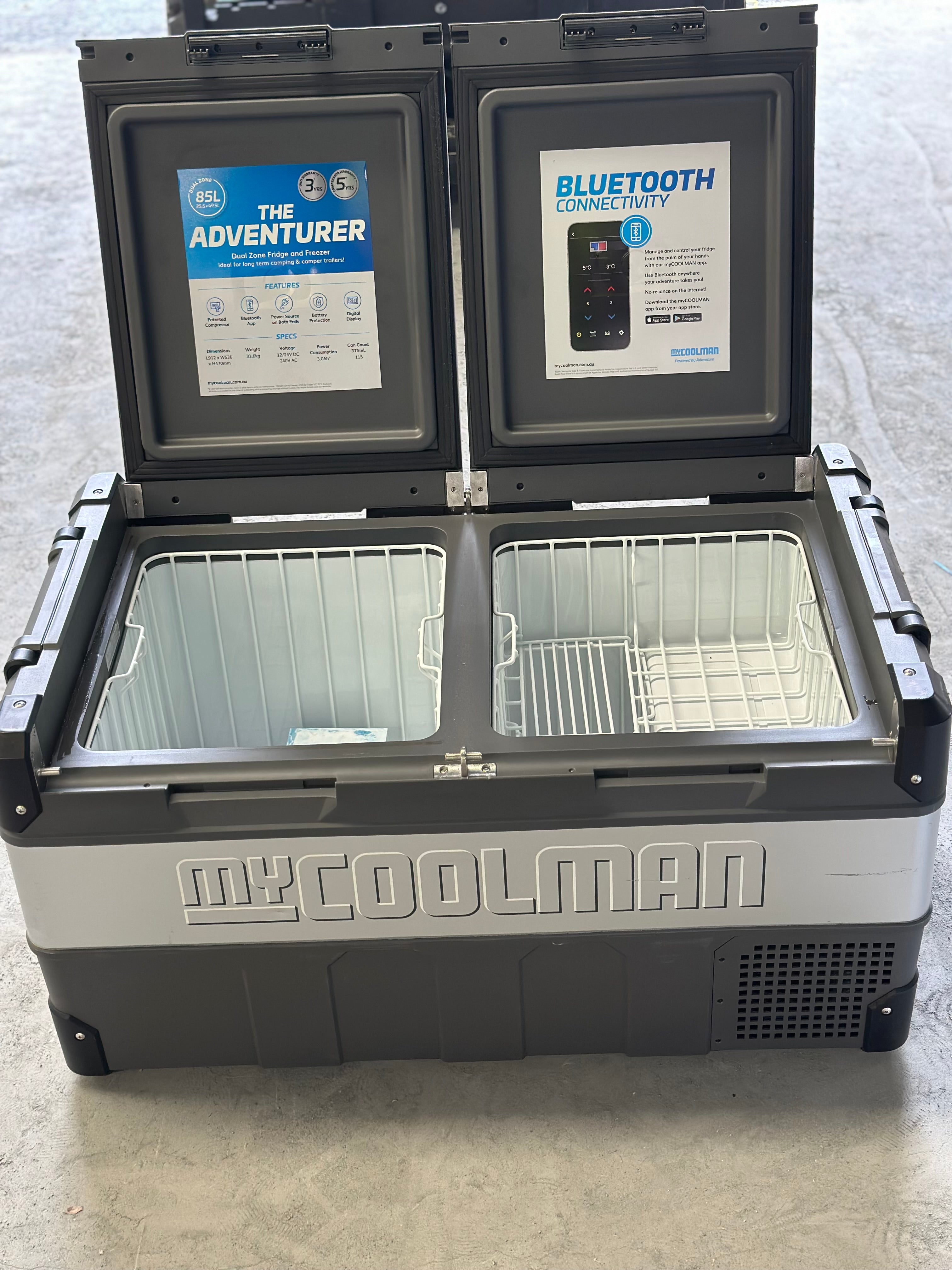 FACTORY SECONDS - myCOOLMAN 85L 'The Adventurer' Portable Fridge - 2022030012