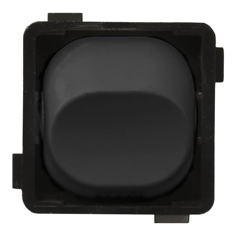 Iluma 10A Single Pole Switch Mechanism Black