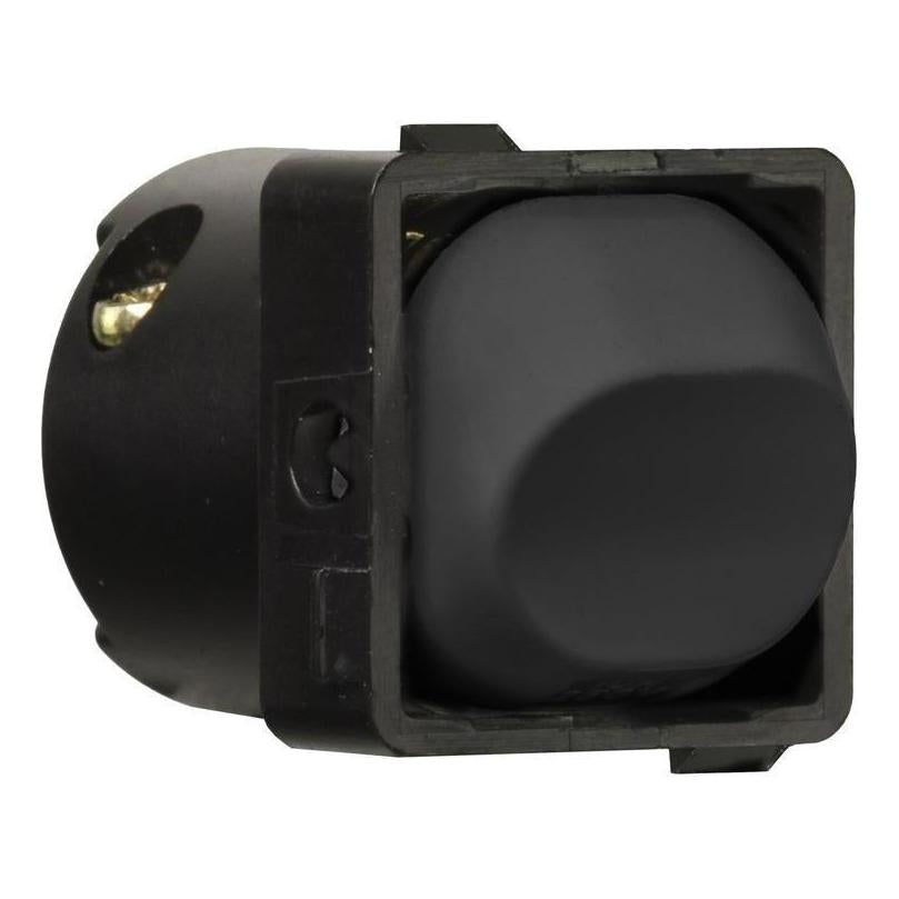 Iluma 10A Single Pole Switch Mechanism Black