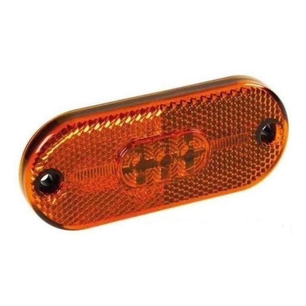 Iluma 12V Amber LED Side Marker & Reflector Amber
