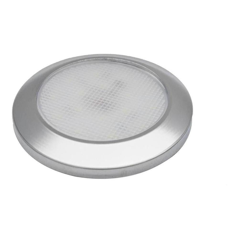 Iluma 12v Slimline LED Downlight 76mm Cool White Light - Chrome