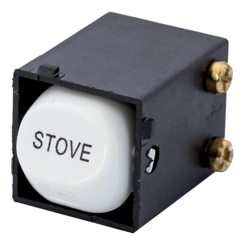 Iluma 35A Double Pole Switch Stove Mechanism White